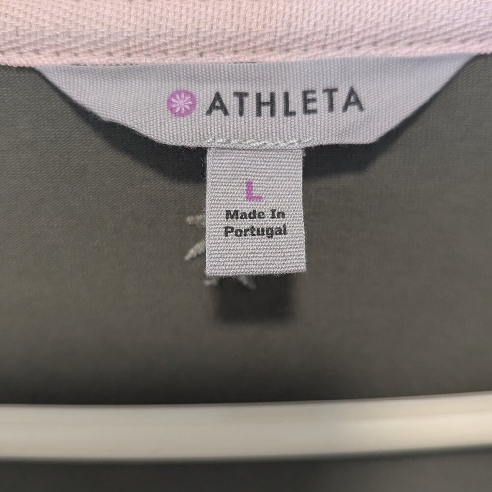 Athleta Midi Dress | Olive Green | Size L | NWT - Picture 2 of 7